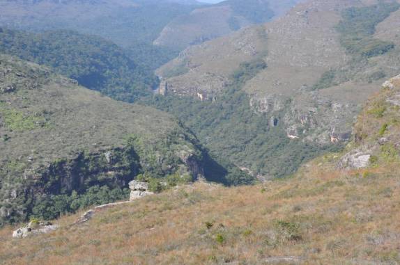 Majestoso Canyon do Guartelá, no P.E do Guartelá, região de Tibagi - PR
